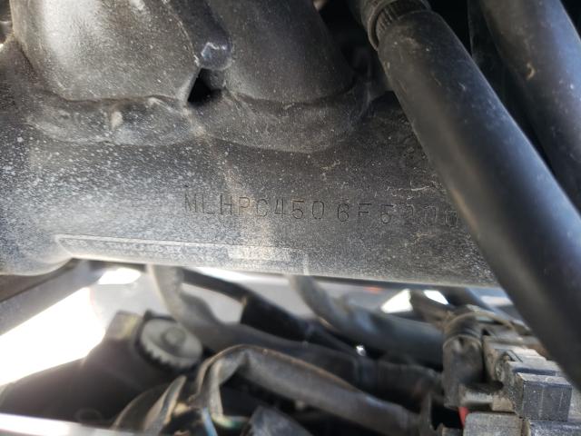 2015 HONDA MOTORCYCLE MLHPC4506F5200055