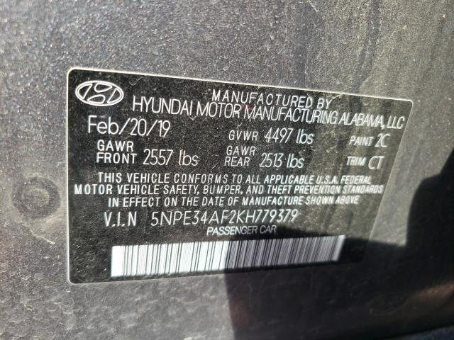 2019 HYUNDAI SONATA LIM 5NPE34AF2KH779379