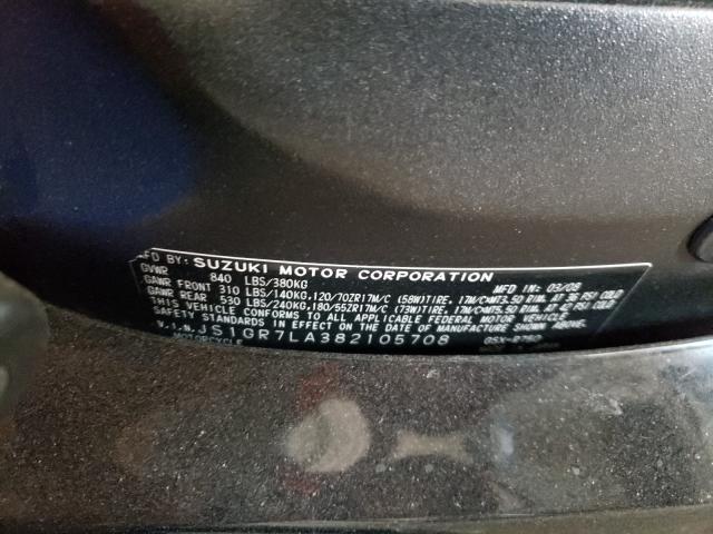 2008 SUZUKI GSX-R750 JS1GR7LA382105708