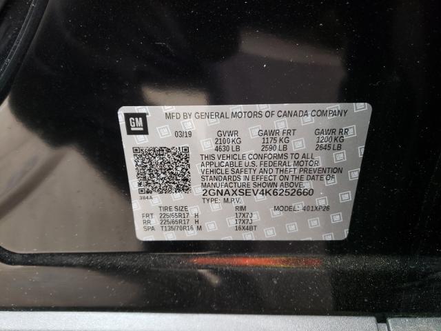 2019 CHEVROLET EQUINOX LS 2GNAXSEV4K6252660