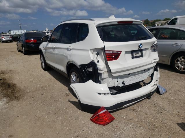 2017 BMW X3 SDRIVE2 5UXWZ7C35H0V87062