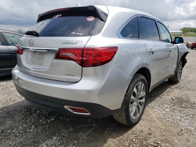 2014 ACURA MDX TECHNO 5FRYD4H44EB027215