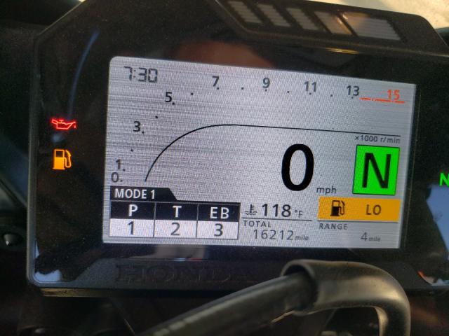 2017 HONDA CBR1000 RA JH2SC7753HK000060