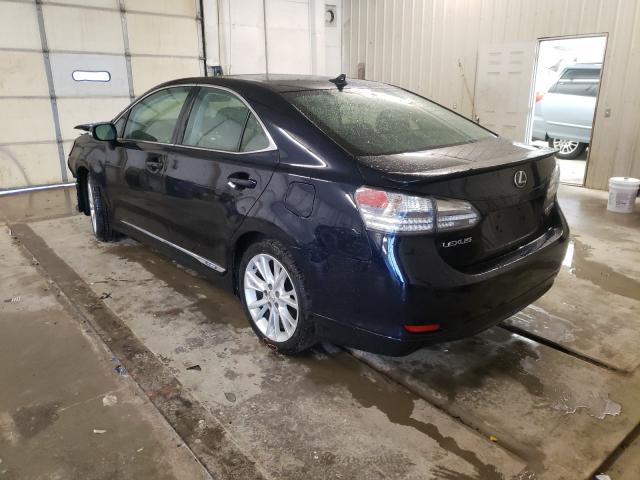 2010 LEXUS HS 250H JTHBB1BA9A2034845