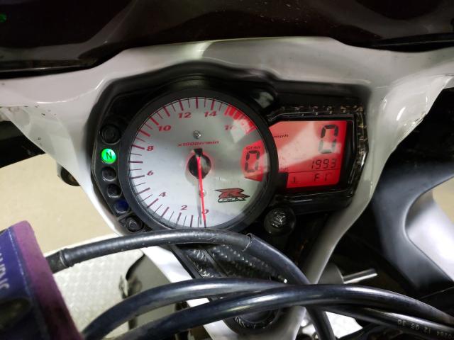 2007 SUZUKI GSX-R750 JS1GR7KA572106617