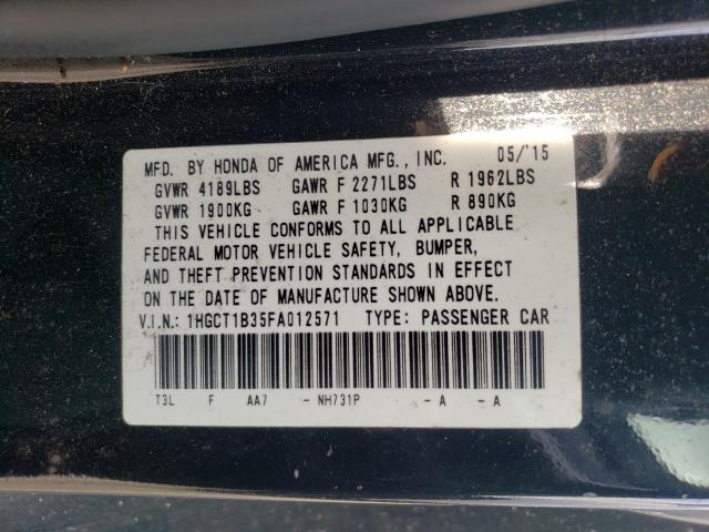 2015 HONDA ACCORD LX- 1HGCT1B35FA012571