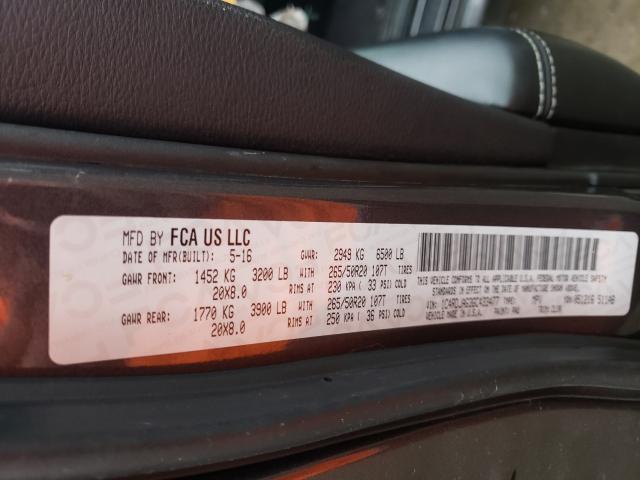 2016 DODGE DURANGO SX 1C4RDJAG3GC433477