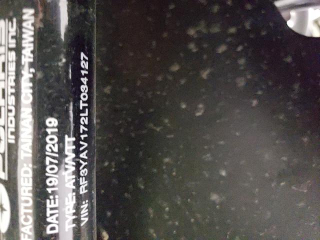 2020 POLARIS RZR 170 RF3YAV172LT034127