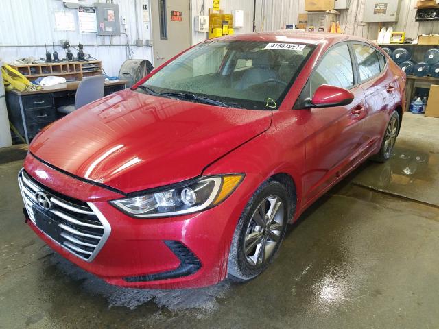 2018 HYUNDAI ELANTRA SE 5NPD84LF4JH252680