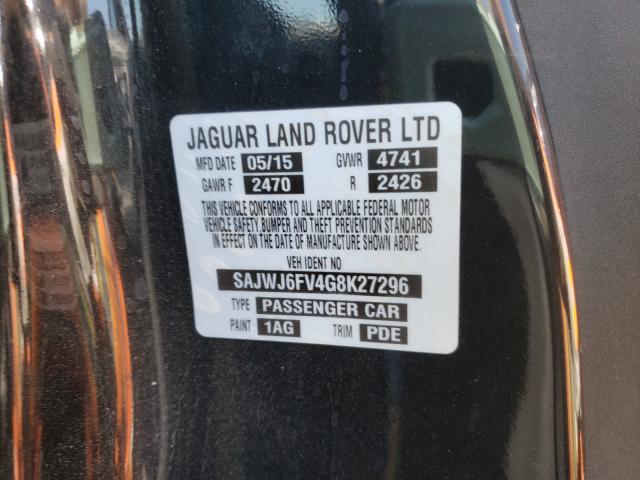 2016 JAGUAR F-TYPE S SAJWJ6FV4G8K27296