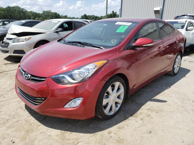 2013 HYUNDAI ELANTRA GL 5NPDH4AE9DH451996