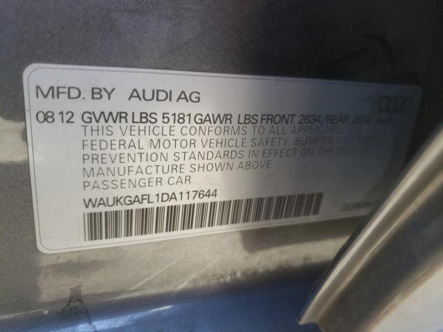 2013 AUDI S4 PRESTIG WAUKGAFL1DA117644