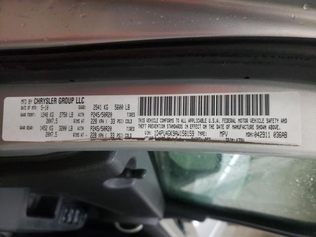 2010 DODGE NITRO HEAT 1D4PU4GK9AW158159