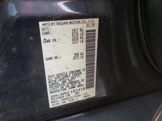 2018 NISSAN ALTIMA 2.5 1N4AL3AP6JC185458