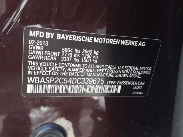 2013 BMW 535 XIGT WBASP2C54DC339675