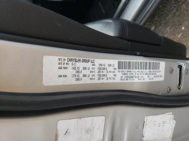 2011 DODGE DURANGO CR 1D4RD4GG8BC730166
