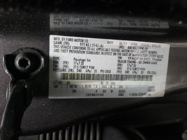 2013 FORD FOCUS SE 1FADP3K29DL354400
