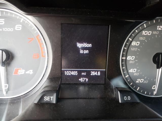 2011 AUDI S4 PRESTIG WAUMGAFL6BA068611