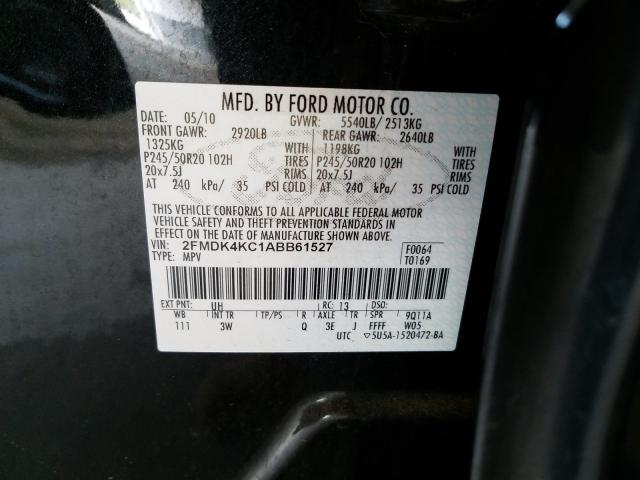2010 FORD EDGE LIMIT 2FMDK4KC1ABB61527