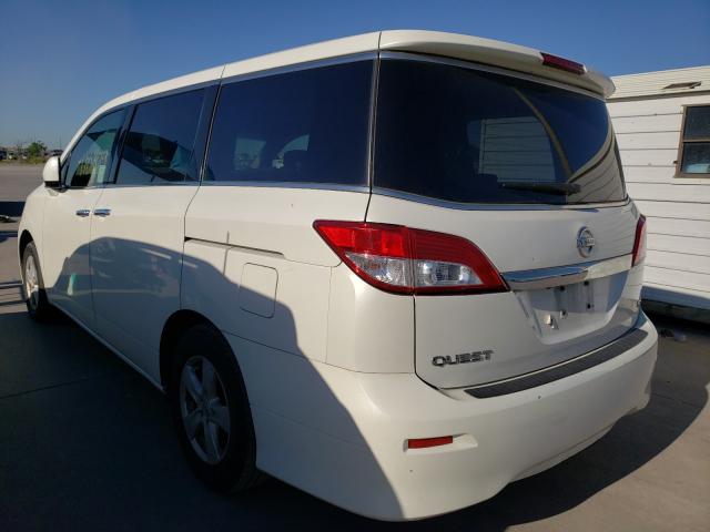 2011 NISSAN QUEST S JN8AE2KP7B9012547