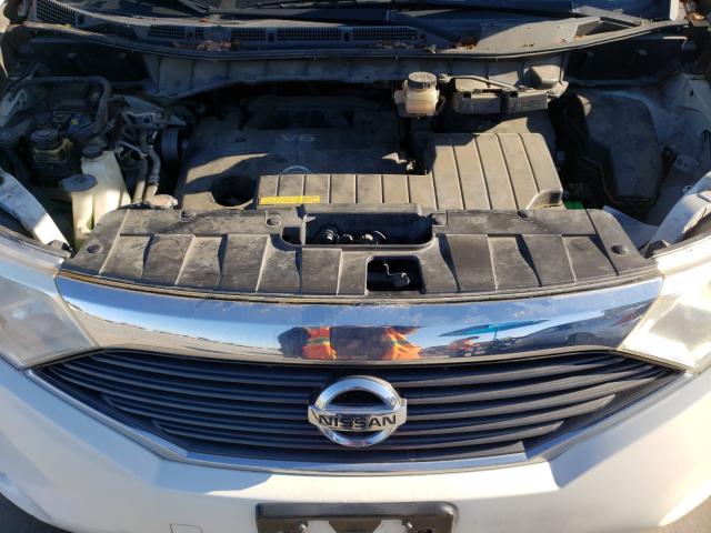 2011 NISSAN QUEST S JN8AE2KP7B9012547