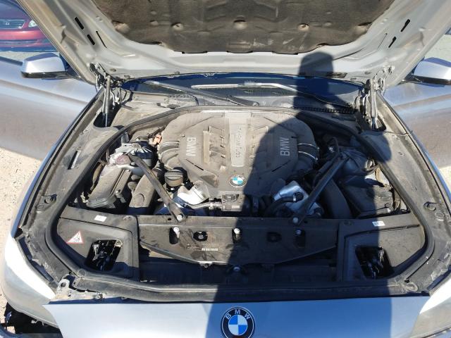 2013 BMW 550 I WBAFR9C55DDX80732