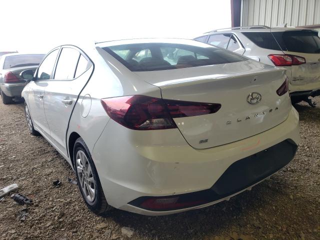 2019 HYUNDAI ELANTRA SE 5NPD74LF8KH467483