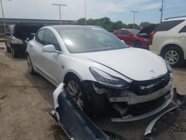 Salvage cars for sale from Copart Lebanon, TN: 2018 Tesla Model 3