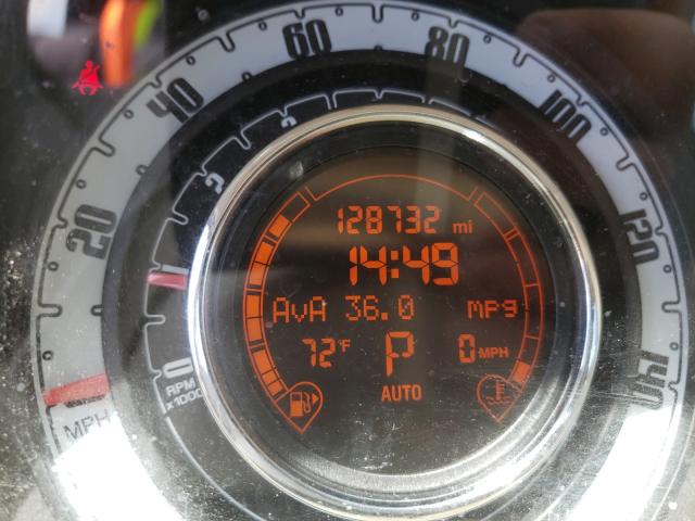 2012 FIAT 500 LOUNGE 3C3CFFCR7CT127350