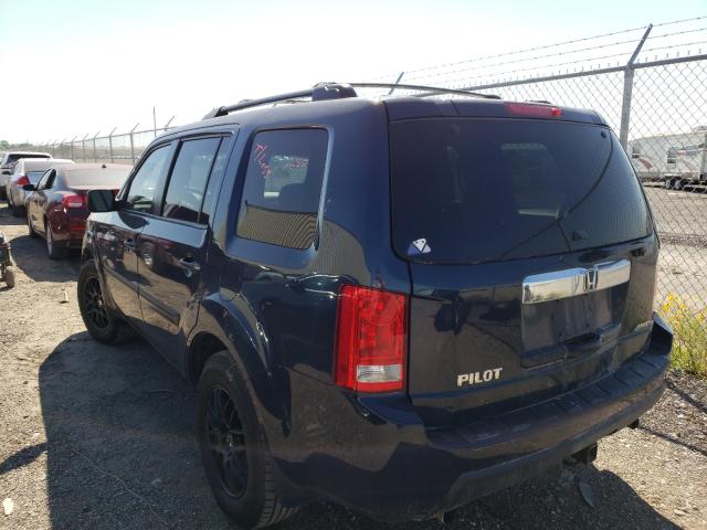 2011 HONDA PILOT LX 5FNYF4H28BB103539