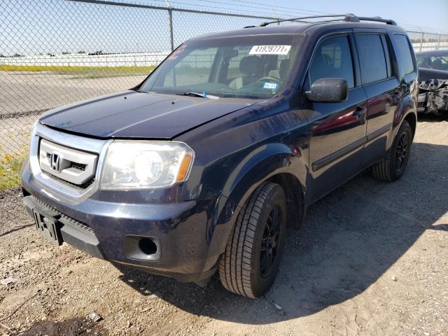 2011 HONDA PILOT LX 5FNYF4H28BB103539