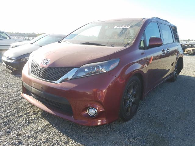 2016 TOYOTA SIENNA SE 5TDXK3DC1GS715973