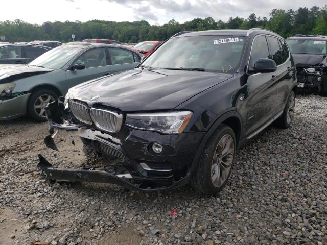 2016 BMW X3 XDRIVE2 5UXWX9C53G0D64376