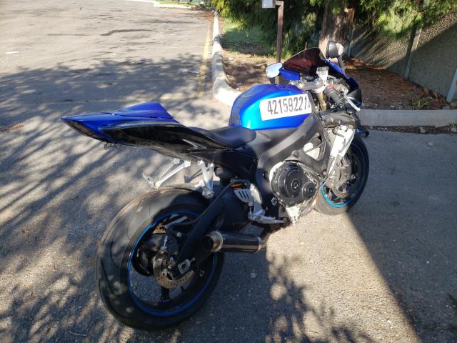 2007 SUZUKI GSX-R600 JS1GN7DA072123902