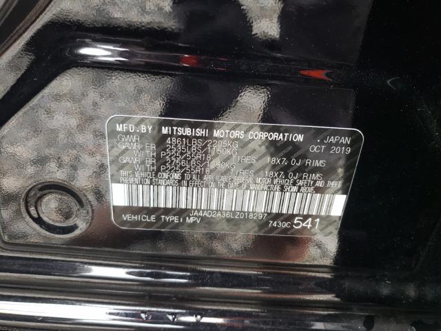 2020 MITSUBISHI OUTLANDER JA4AD2A36LZ018297