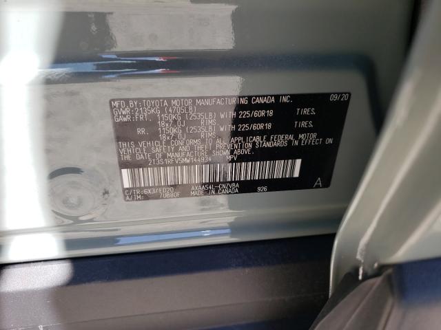 2021 TOYOTA RAV4 TRD O 2T3S1RFV5MW144934