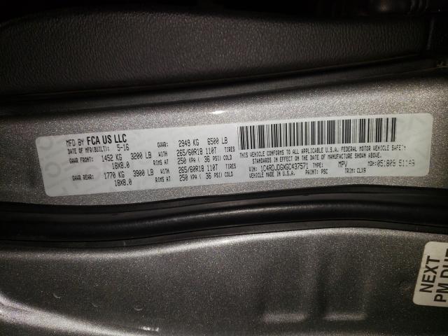 2016 DODGE DURANGO LI 1C4RDJDGXGC437571