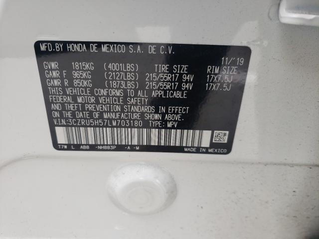 2020 HONDA HR-V EX 3CZRU5H57LM703180