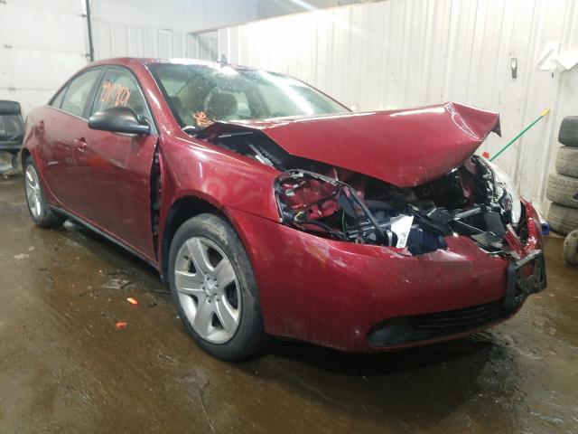 Salvage cars for sale from Copart Lyman, ME: 2009 Pontiac G6