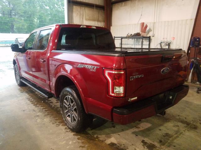 VIN 1HGCV1F34NA050294 2017 FORD F150 SUPER no.3