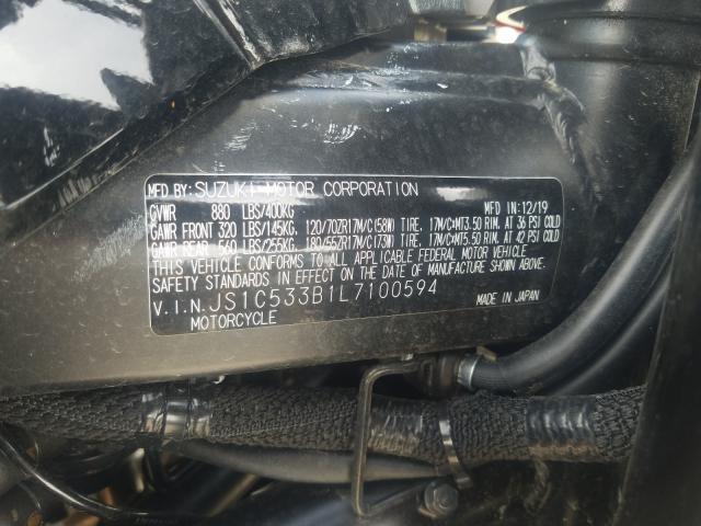 2020 SUZUKI GSX-S750 M JS1C533B1L7100594