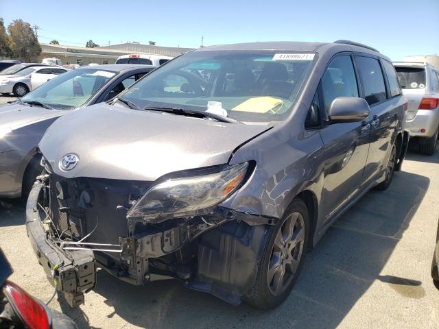 2017 TOYOTA SIENNA SE 5TDXZ3DC7HS801494