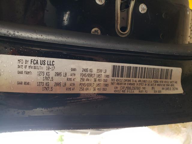 2018 JEEP CHEROKEE T 1C4PJMBB8JD567603