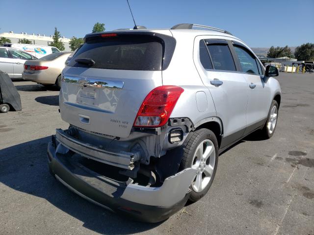 2016 CHEVROLET TRAX LTZ 3GNCJRSB0GL168481