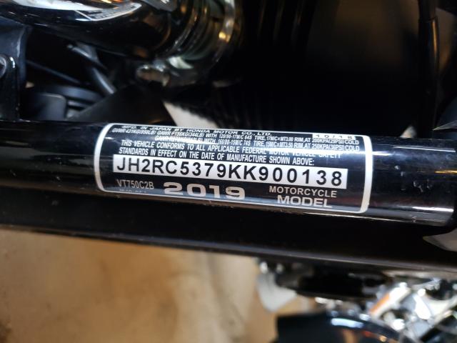 2019 HONDA VT750 C2B JH2RC5379KK900138