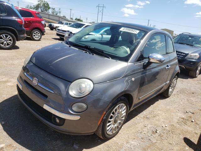 2012 FIAT 500 LOUNGE 3C3CFFCR7CT127350