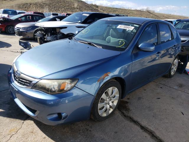 subaru impreza 2009 vin jf1gh61639h807744