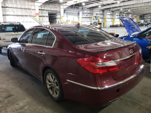 2013 HYUNDAI GENESIS 3. - KMHGC4DD3DU227607