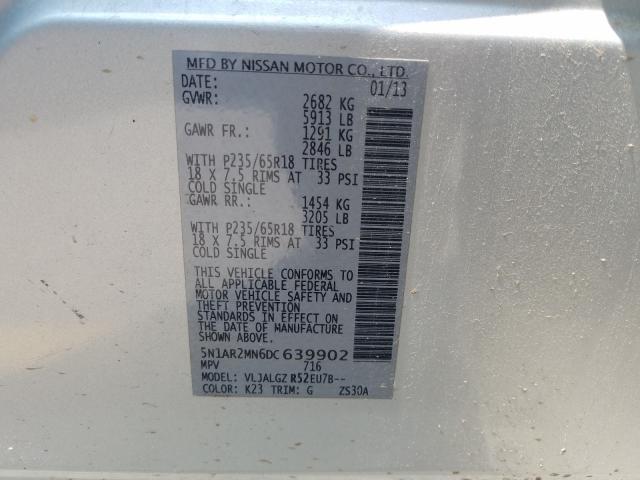 2013 NISSAN 240SX SE 5N1AR2MN6DC639902