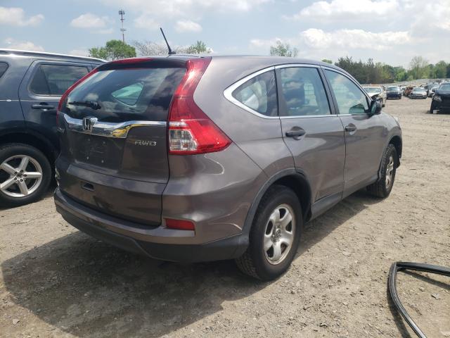 2015 HONDA CR-V LX 5J6RM4H33FL027843